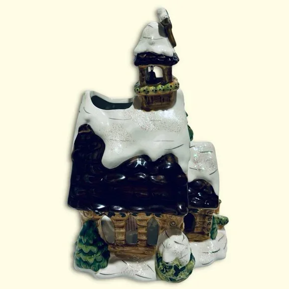 Blue Sky Clayworks Vintage Little Church of the Woods 10" Heather Goldminc RARE! - Picture 6 of 10